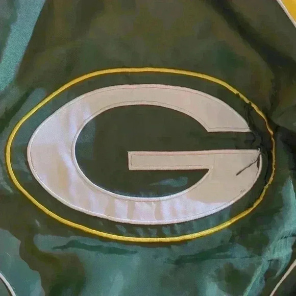 NFL Apparel Green Bay Packers winter jacket, green and yellow, XL - Picture 9 of 10